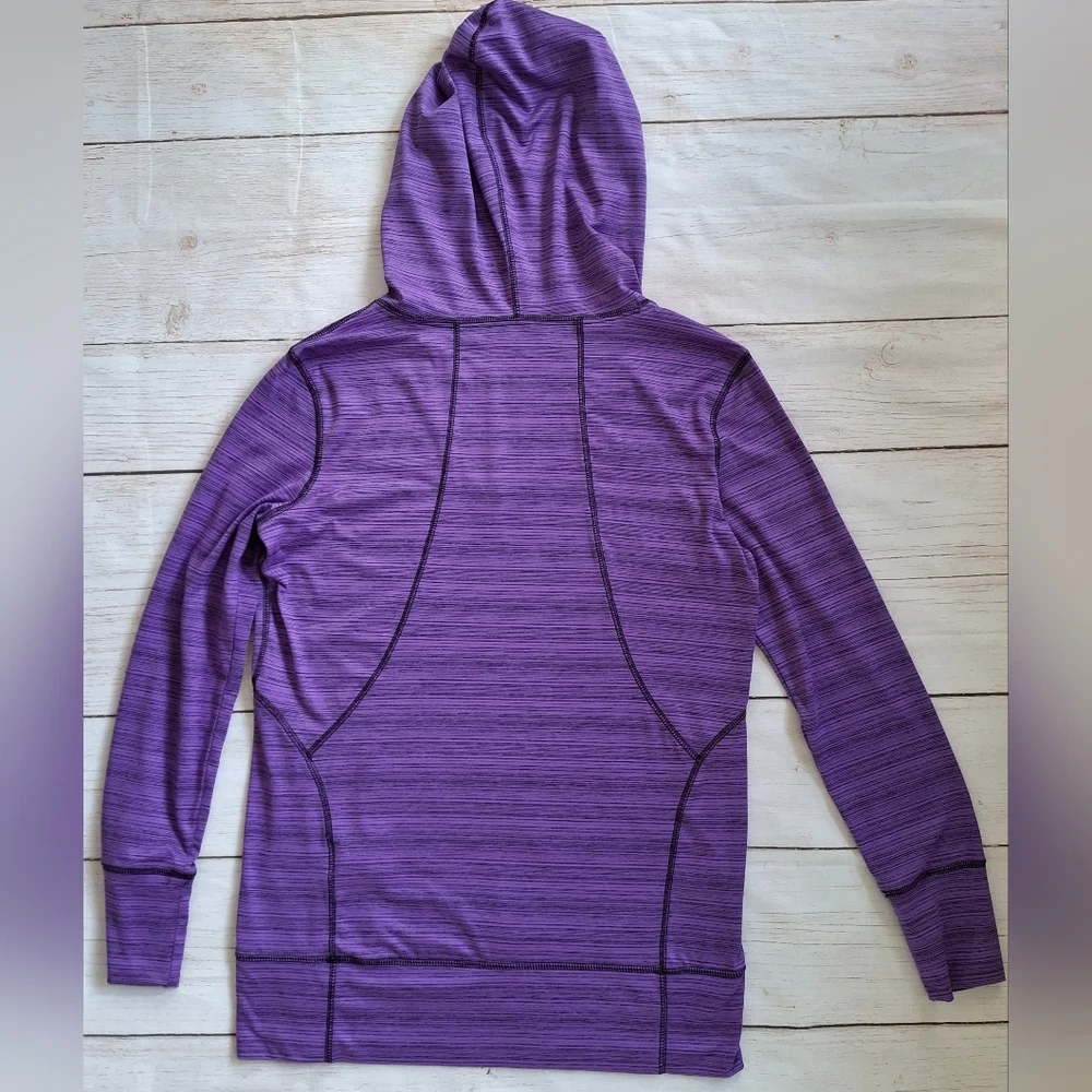 Champion Activewear Purple Hoodie Pullover Long Sleeve Athletic Top Size Small - Picture 2 of 7